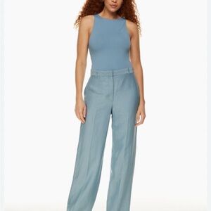 Aritzia Agency Linen Pants